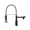 Living and Home Stainless Steel Kitchen Faucet with Pull Down Spring Spout and Pot Filler