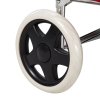 Living and Home Foldable Portable 2-Wheel Shopping Trolley, Red