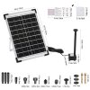 Living and Home 10W Solar Fountain Pump