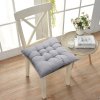 Living and Home 4Pcs Square Soft Thicken Tatami Seat Cushions, Grey