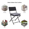 Living and Home 4Pcs Square Soft Thicken Tatami Seat Cushions, Grey