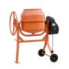 Living and Home 120L Electric Portable Cement Concrete Mixer with Wheels