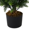 Living and Home 90cm Decorative Artificial Cypress Tree in Pot Indoor Outdoor Decor