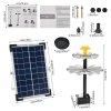 Living and Home 6W Solar Fountain Pump