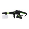 Living and Home 21V Cordless Handheld Pressure Washer Cleaner with 2 Batteries, Green+Black
