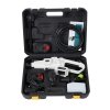 Living and Home 21V Cordless Handheld Pressure Washer Cleaner with 2 Batteries, White+Black