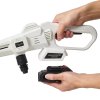Living and Home 21V Cordless Handheld Pressure Washer Cleaner with 2 Batteries, White+Black