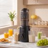 Living and Home 200W Cold Press Juicer Slow Masticating Machine