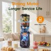 Living and Home 300W Cold Press Juicer Slow Masticating Machine