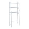 Living and Home 3-Tier Freestanding Over Toilet Storage Rack, 68cm W x 25cm D x 160cm H