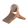 Living and Home Cat Scratching Boards with Sisal Ball Pet Toy
