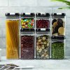 Living and Home 7Pcs Airtight Food Storage Containers with Clasp Lids