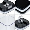 Living and Home 7Pcs Airtight Food Storage Containers with Clasp Lids