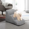 Living and Home Non-Slip Pet Steps with Removable Cover