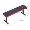 Living and Home Foldable Flat Weight Bench for Full Body Strength Training