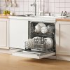 Cloud Wash Freestanding Dishwasher with 12 Place Settings, 8 Programs, 30-Min Quick Wash & 70C Hygiene, 24h Delay Start, Advanced Drying, 49 dB