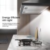 3-Speed 60cm Wall Mounted Chimney Cooker Range Hood with LED Light