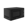 700W 20L Countertop Microwave Oven with Dual Knob, Quick Defrost Function, 5 Power Levels