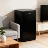 93L Under-Counter Fridge with Cooler Box - Black, Rapid-Chill Compartment, 5-Star Energy, Reversible Door