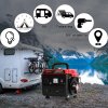 Living and Home Petrol Powered Electric Generator Portable Power Station 4L 