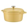 Living and Home 4.75 L Enameled Dutch Oven with Dual Handles and Lid