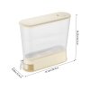 Grain Dispenser Storage Container, 12.4cm (W) x 38.4cm (D) x 46.3cm (H)