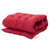 Living and Home 160cm W x 50cm D Non-slip Sun Lounger Cushion for Garden Patio, Red