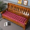 Living and Home 160cm W x 50cm D Non-slip Sun Lounger Cushion for Garden Patio, Red
