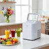 Ice Maker Machine with Ice Scoop & Basket, 1.3L Water Tank