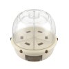 Living and Home 10L 360° Rotating Grain Dispenser Storage Container with Airtight Lid