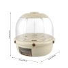 Living and Home 10L 360° Rotating Grain Dispenser Storage Container with Airtight Lid