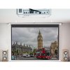 Living and home 120 Inch Wall Mounted Electric Projector Screen for Home Theater Movie