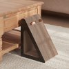 Living and Home Triangle Cat Scratching Post with Bell Ball