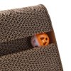 Living and Home Triangle Cat Scratching Post with Bell Ball
