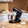 Living and Home 5.5-Quart Household Stand Mixer with Stainless Steel Bowl 1400W Tilt-Head Anti-Splash Lid