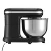 Living and Home 5.5-Quart Household Stand Mixer with Stainless Steel Bowl 1400W Tilt-Head Anti-Splash Lid