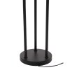 3-Light Boho Rustic Floor Lamp No Bulb