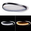 Living and Home Indoor Triangular Dimmable LED Ceiling Light with Remote Control