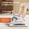 Living and Home 12-Speed Under-desk Electric Elliptical Machine Arms Legs Trainer