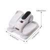 Living and Home 12-Speed Under-desk Electric Elliptical Machine Arms Legs Trainer