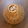Living and Home E27 Bamboo-woven Ceiling Light