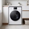 10kg Energy-Saving Washing Machine, Steam Hygiene & 90°C Drum Clean, Woolmark Apparel Care, 15-Min Quick Wash, Freestanding, 1400 RPM