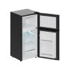 51L Freestanding Top Freezer Fridge, Black