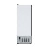 175L Black Upright Freezer