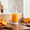Living and Home 500ml Portable Personal Blender with 6-Leaf 304 Stainless Steel Blade, Electric Mini Blender, Juice Maker