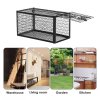 Living and Home 2 Pack Metal Humane Mouse Trap Cage Rat Catcher, 28cm (W) x 15cm (D) x 15cm (H)
