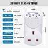 2000W Programmable Digital Timer Plug Socket