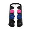 Living and Home 1/2/3 KG Fitness Dumbbells Home Hand Weights Set with Storage Stand