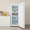 160 Litre Freestanding Upright Freezer, Low Noise, White