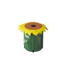 50L Collapsible Rain Barrel with Spigot & Overflow